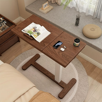 Portable Desk for Sofa And Bed, Height Adjustable Laptop Table Small Standing Desk Rolling