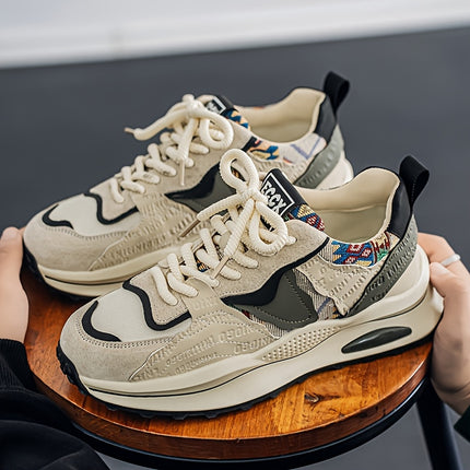 Men's Casual Sneakers, Fashionable, Lightweight, Versatile, Comfortable, Trendy, Streetwear