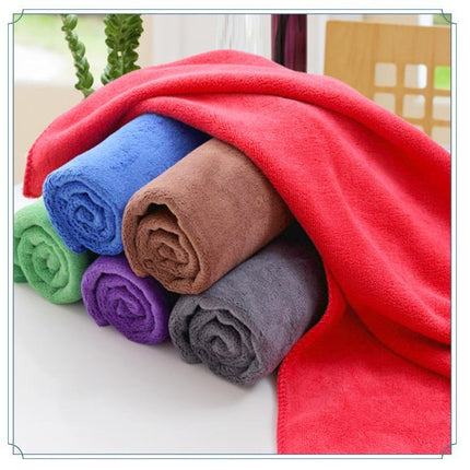 450g Large Thick Fiber Fleece Towel For Wiping Cars