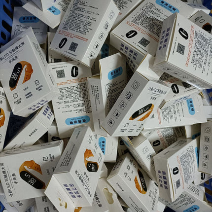 Cartoon Button Non-pedometer LED Doll Watch