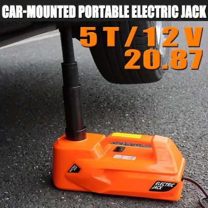 5T/53.01cm Electric Jack, 12V Portable Tire Changing Tool