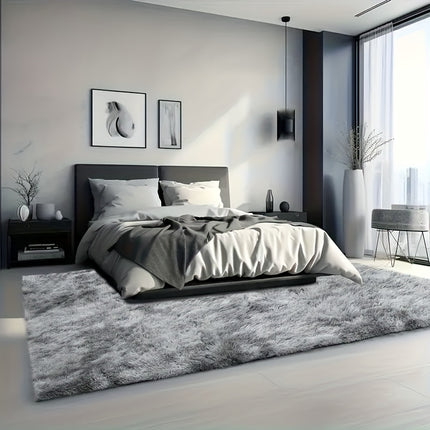 Sponge Fine Thick Fluffy Mat, Soft Bedroom Fluffy Mat, Non-Slip Soft Plush Bedside Mat,