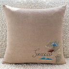 Khaki / 45X45cm pillowcase