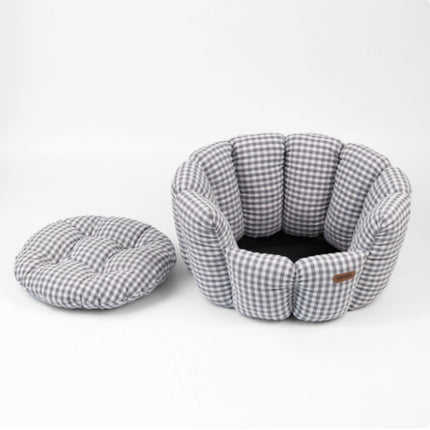 Plaid Pet Bed For All Seasons