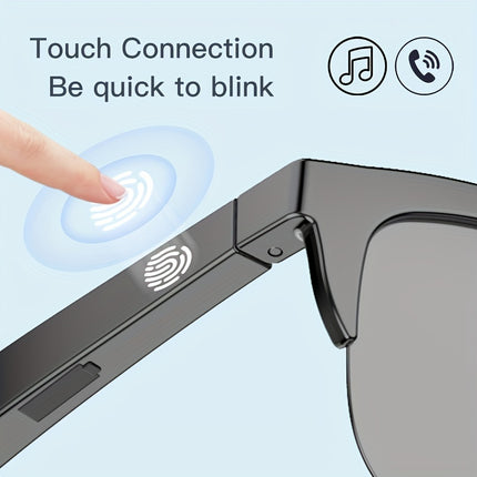 Wireless V5.3 Sunglasses, Multifunctional Glasses, Wireless Calls, Music Playback