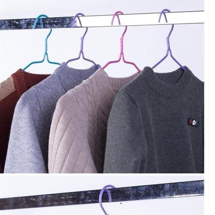 Adult Clothes Hanger Household Clothes Rack Non-slip Cloth