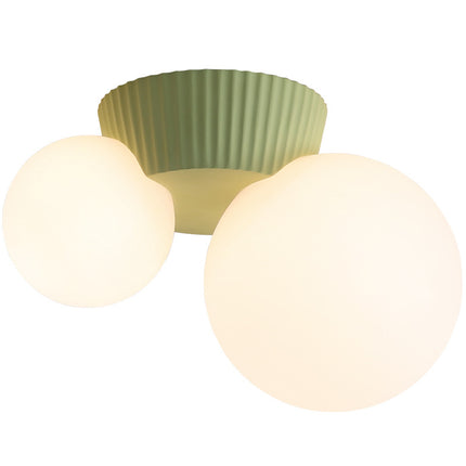 Full Spectrum French Cream Style Aisle Ceiling Lamp Modern Minimalist
