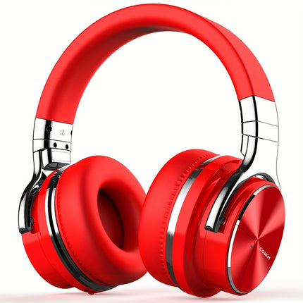 Playtime Wireless 5.2 Active Noise Canceling Over-Ear Headphones Microphone, USB Charging