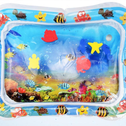 Baby Inflatable Water Mat, Infants Summer Beach Water Mat Patted Pad Water Cushion For Infants Toddlers Summer Activity Play Toys Baby Pillows