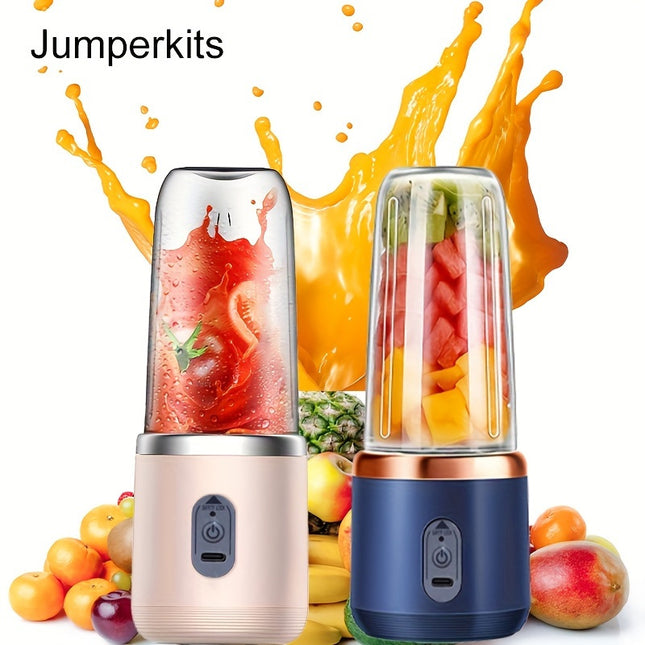 Portable Electric USB Juicer Blender, Double Cup, with Detachable 12.85oz