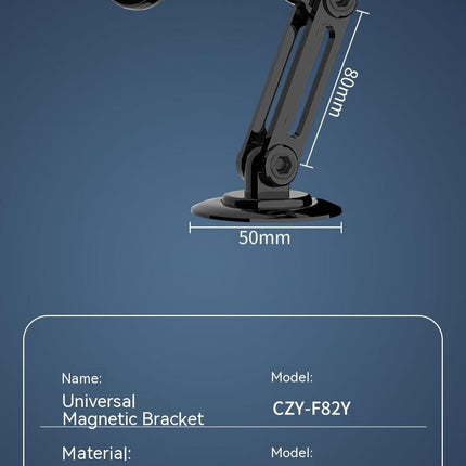 Magnetic Phone Holder All-metal Car