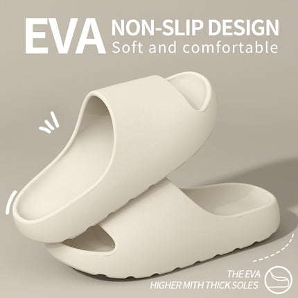 7 set EVA Slippers Women'S Home Sandals Non-Slip Indoor Slippers Comfortable Soft Cloud Slippers Beach,