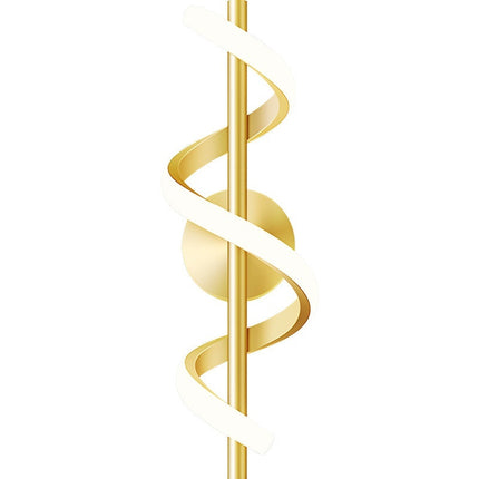 Bedroom Bedside Wall Lamp Creative Minimalist Spiral Corridor Aisle Hallway Lamp