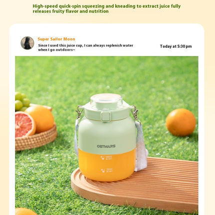 OSTMARS Juicer Portable Small Fruit Blender Household Automatic Juicer Juicer Cup Tons Cup