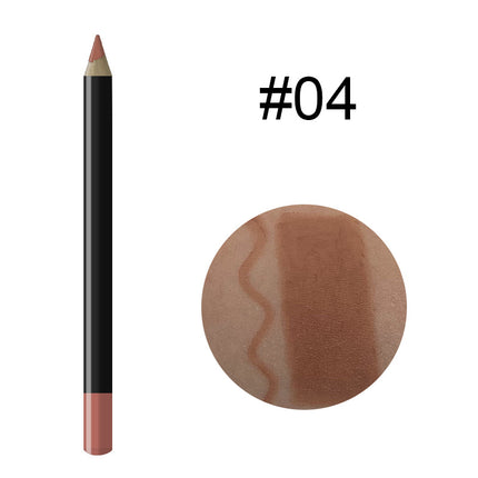 Foreign Trade Cross-Border 20-Color Multi-Functional Waterproof Lip Liner