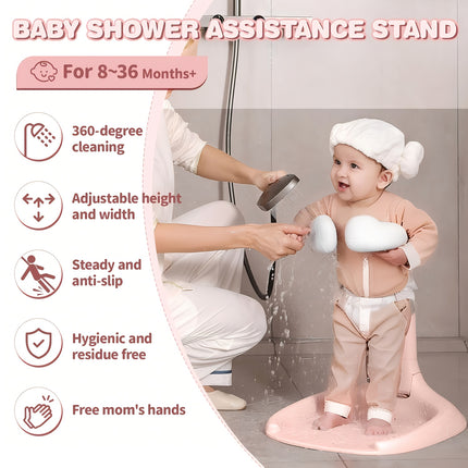 Baby Shower Rack with Sprinkler Holder, Non-Slip Baby Shower Support Made of High-Quality