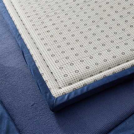 1pc Deep Blue High-Density Balcony Tatami Mat High Rebound, High-Density Compression Sponge,