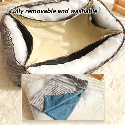 Sofa Bed for Dogs & Cats - Washable, Non-Slip Bottom
