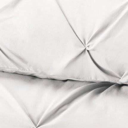 White Queen Microfiber Washable Microfiber Down Alternative Comforter