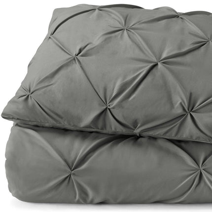Gray Queen Microfiber Washable Microfiber Down Alternative Comforter