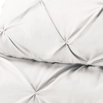 White Twin Microfiber Washable Microfiber Down Alternative Comforter