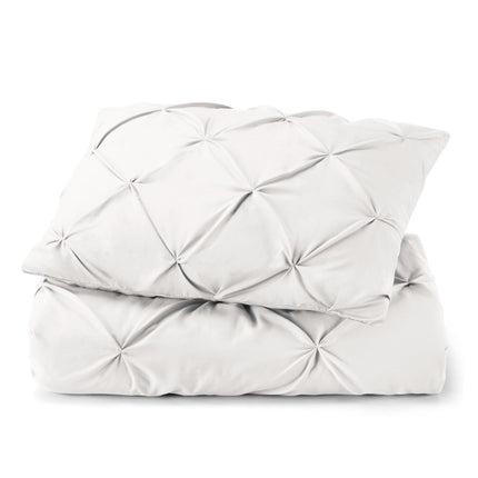 White Twin Microfiber Washable Microfiber Down Alternative Comforter