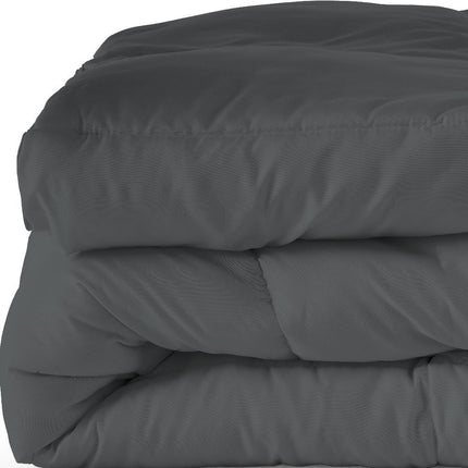 Gray Queen Microfiber Washable Microfiber Down Alternative Comforter