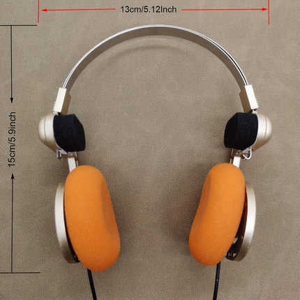Headphones with Built-in Mic - Immersive Stereo Hifi Sound - Foldable, Portable