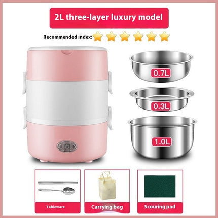 Portable Plug-in Insulated Lunch Box