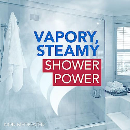 Vicks VapoShower Plus, Shower Bomb Tablets, Strong Soothing Non-Medicated Vapors Steam Aromatherapy with Eucalyptus and Menthol, Contains Essential Oils, 12 Tablets|B08QTZBK5Y