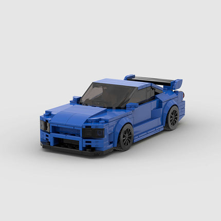 Racing Puzzle Assembly Diy Children's Building Block Toy