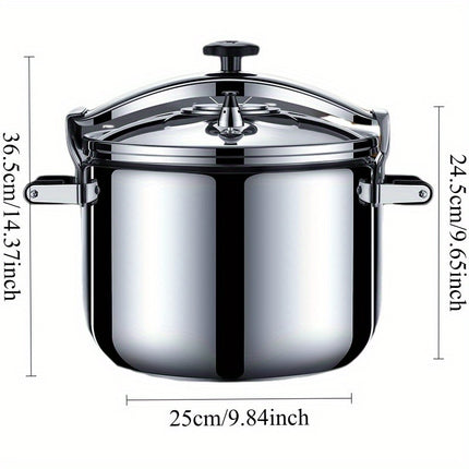 Stainless Steel High Quality Pressure Cooker with Rotating Lid & 5-Layer Safety System