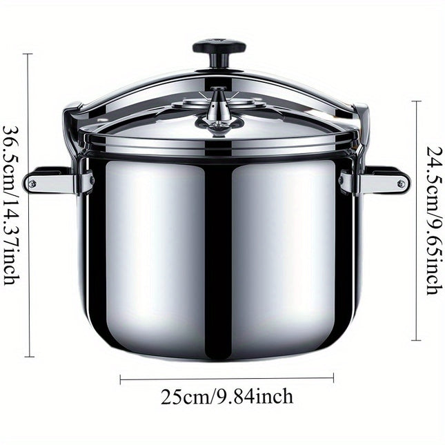 Stainless Steel High Quality Pressure Cooker with Rotating Lid & 5-Layer Safety System