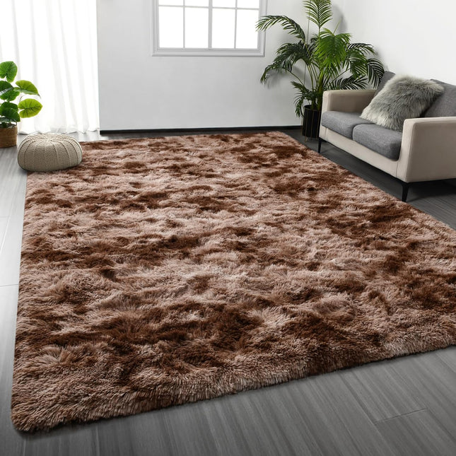 Extra Large Plush Mat - Extra Long 270x370cm/106.23x145.66in Soft Fluffy Mat, Non-Slip Backing,