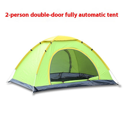 Automatic Double Multi-person Camping Camping Double-door Tent