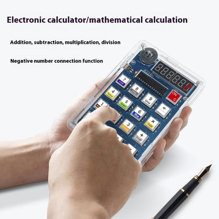 DIY Kit 51 Single Chip Microcomputer Homemade Digital Tube Calculator