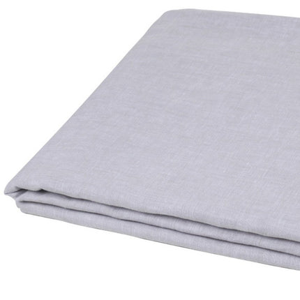 Light Pink Linen Twin Flat Sheet