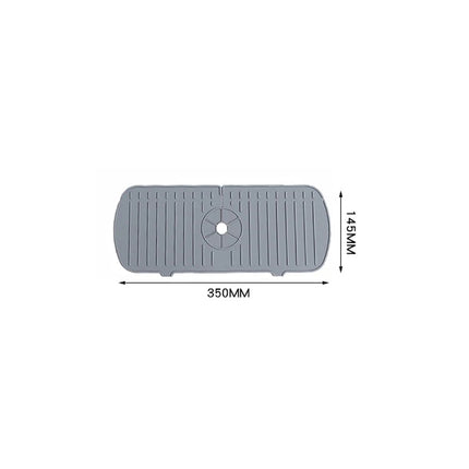 Kitchen Faucet Splash Pad Silicone Sink Faucet Splash Guard Mat Sponge Drain Rack Countertop Protector for Bath Kitchen Gadgets