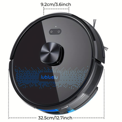 Lubluelu SL60MAX Robot Vacuum with Self-Emptying Feature, 4500Pa Suction Power