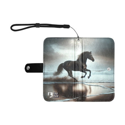 Flip Leather Purse for Mobile Phone(Model1704)