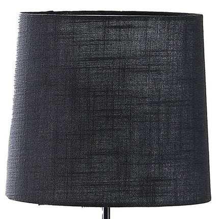 24" Antiqued Gold Monkey Table Lamp With Black Drum Shade