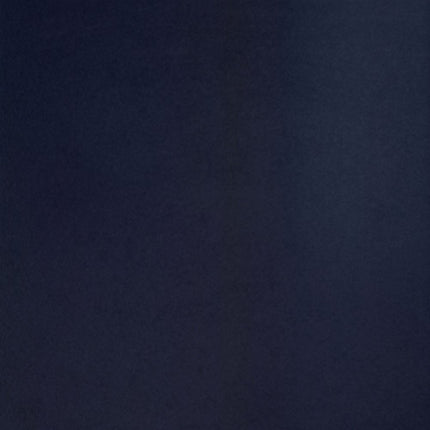 28" Navy Blue Ceramic Table Lamp With White Drum Shade