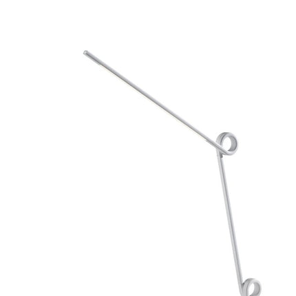 35" White Metal Novelty Desk Table Lamp