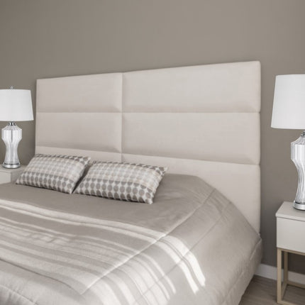 26" Clear Glass Table Lamp With White Empire Shade