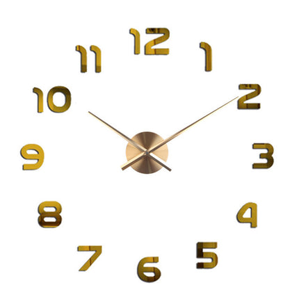Wall stickers clock