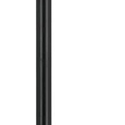 60" Bronze Traditional Shaped Floor Lamp With Tan Square Shade