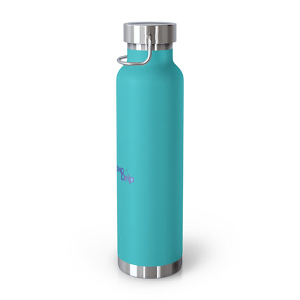 Copper Vacuum Insulated Water Bottle - 22oz, Eco-Friendly Travel Mug, Hydration Gift, Gym Bottle, Custom Drinkware