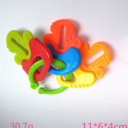 Baby Toys Soothing Hand Rattles Educational Early Education Grasping Teethers
