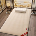 1.0*2.0m(5.5cm) / Wide Edge-Rose Velvet White