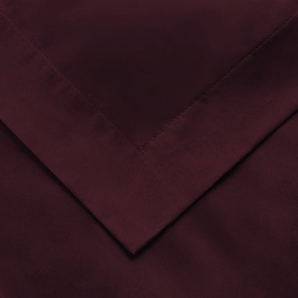 Plum Queen Cotton Blend 650 Thread Count Washable Duvet Cover Set